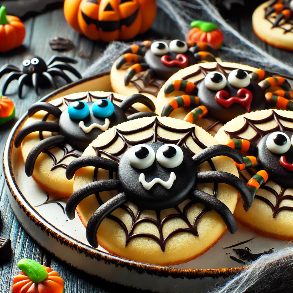 5 recetas de Halloween para niños
Galletas araña
